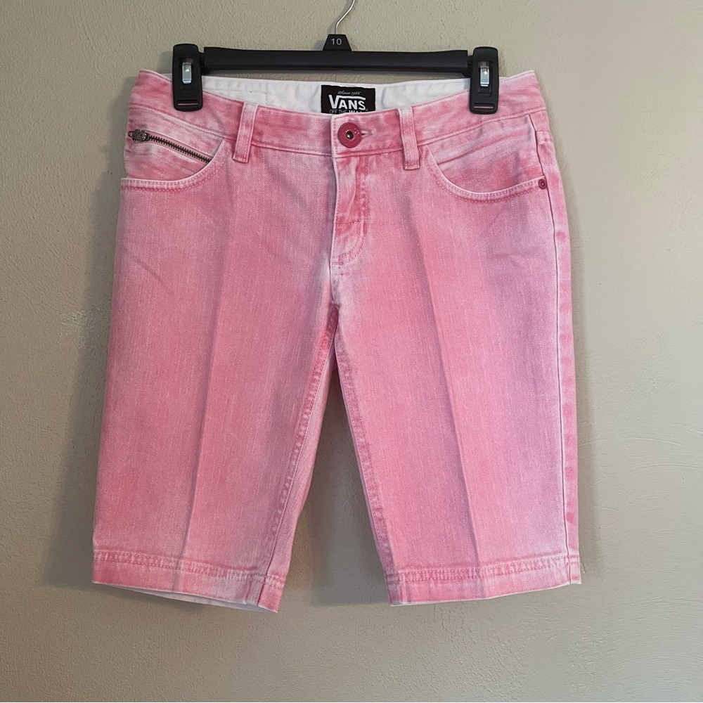 Vans Women's Faded Pink Jean Shorts